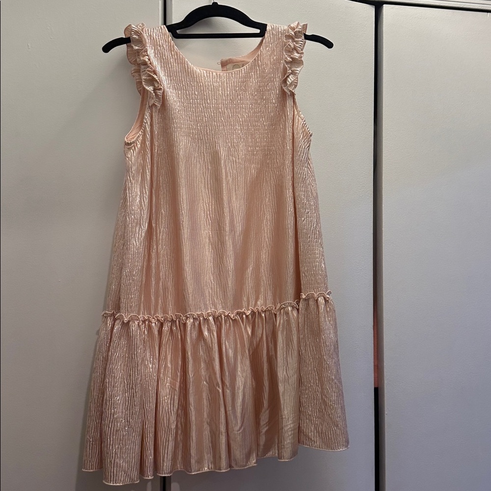 Peek Pink Ruffled Formal Dress - Picture 4 of 5